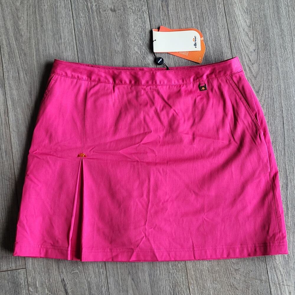 Vintage Ellesse Italia Skort - Hot Pink - Women's Size 14 -Tennis/Golf Y2K Style